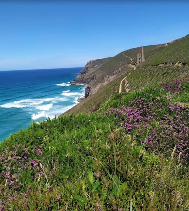 Newly Renovated Characterful Cottage, Wheal Rose Scorrier Εξωτερικό φωτογραφία